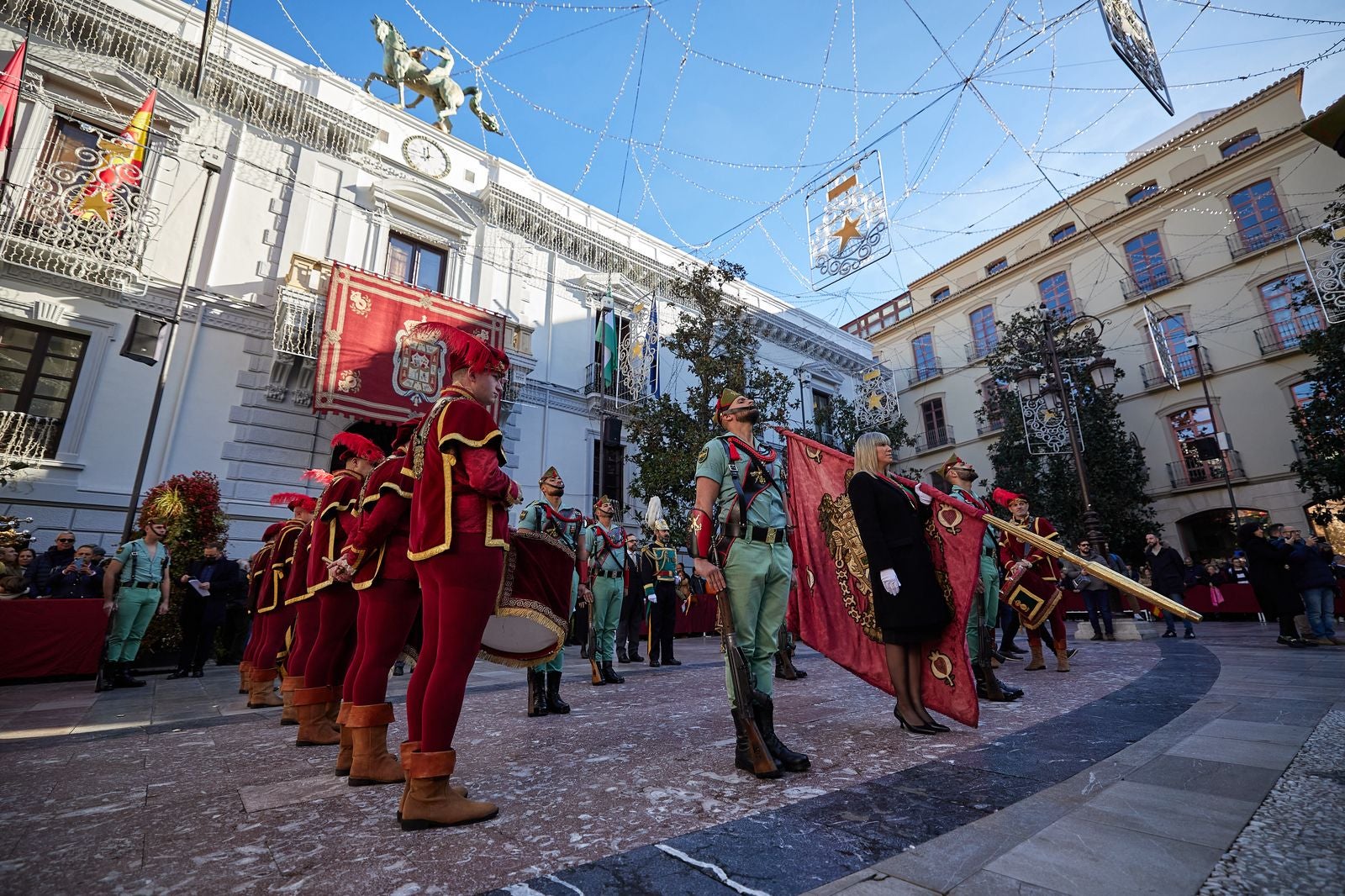 El día de la Toma de Granada, en imágenes