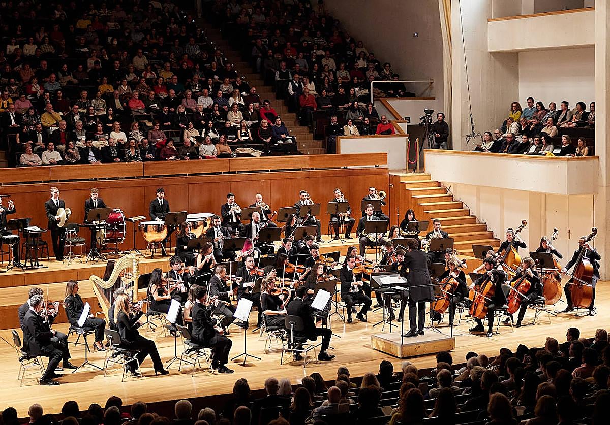 Un momento del concierto.