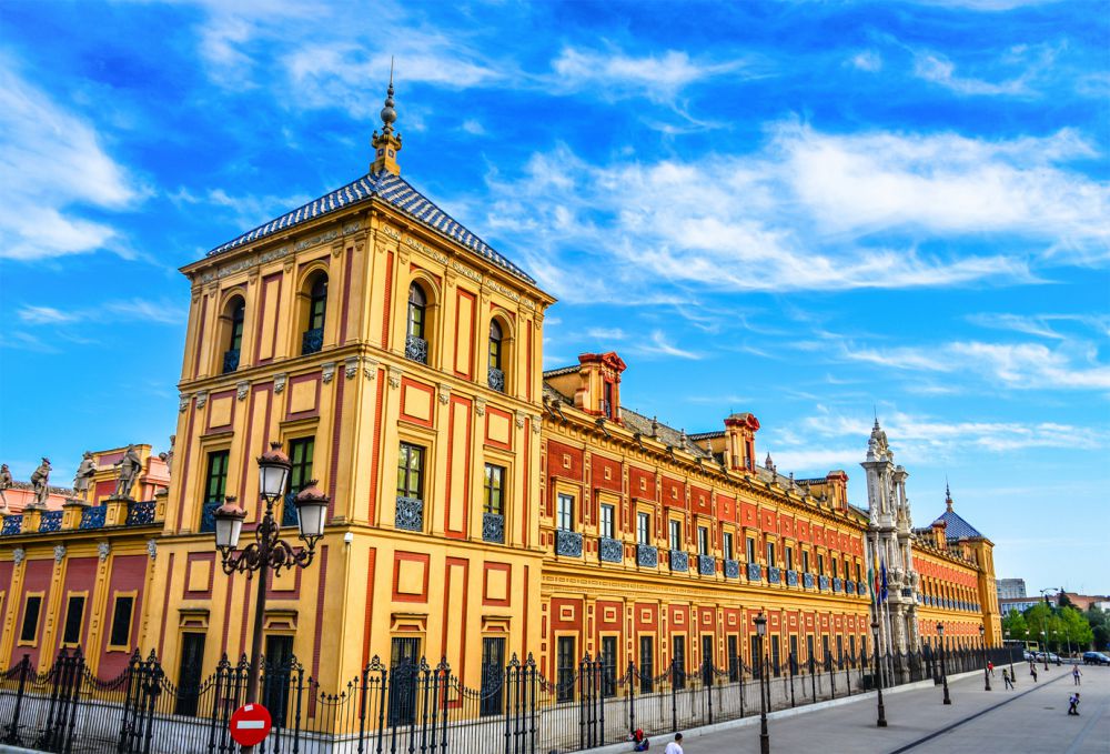 El Palacio de San Telmo.