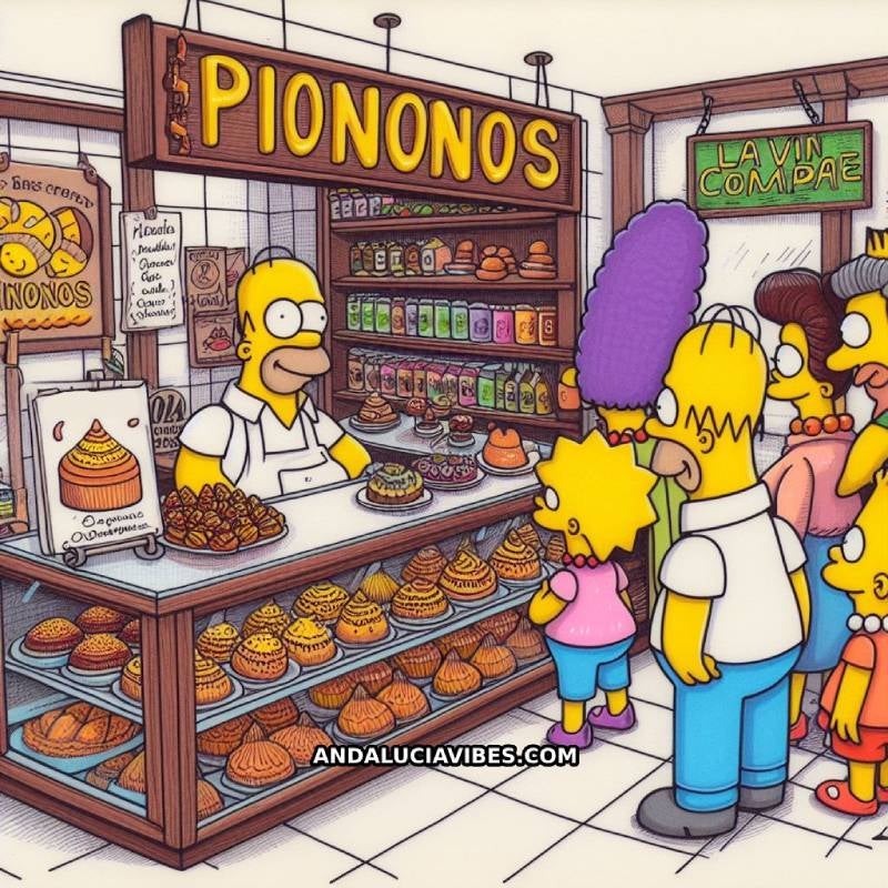 Las imágenes de la visita de los Simpson a Granada