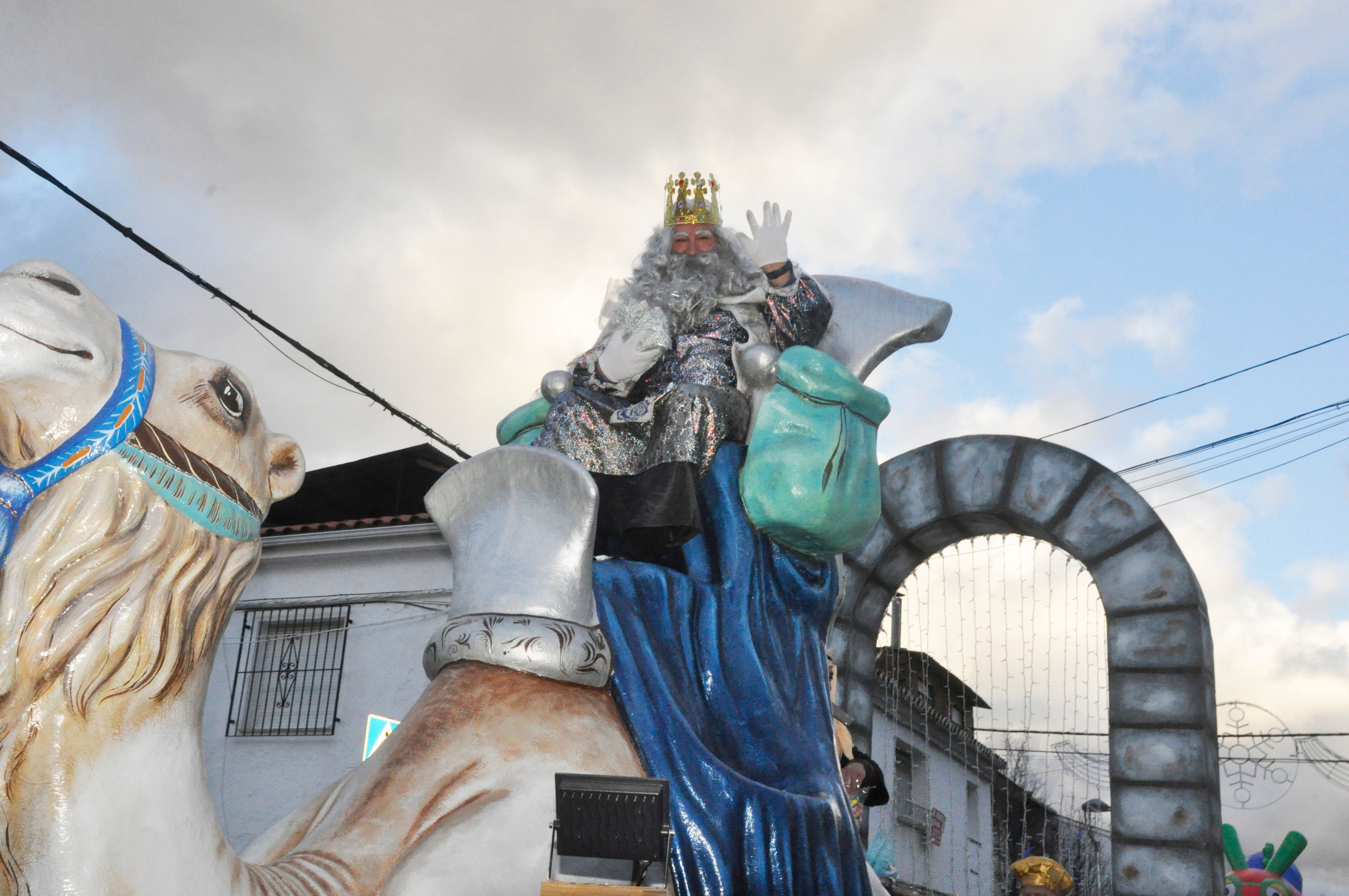 El rey Melchor en Baza.