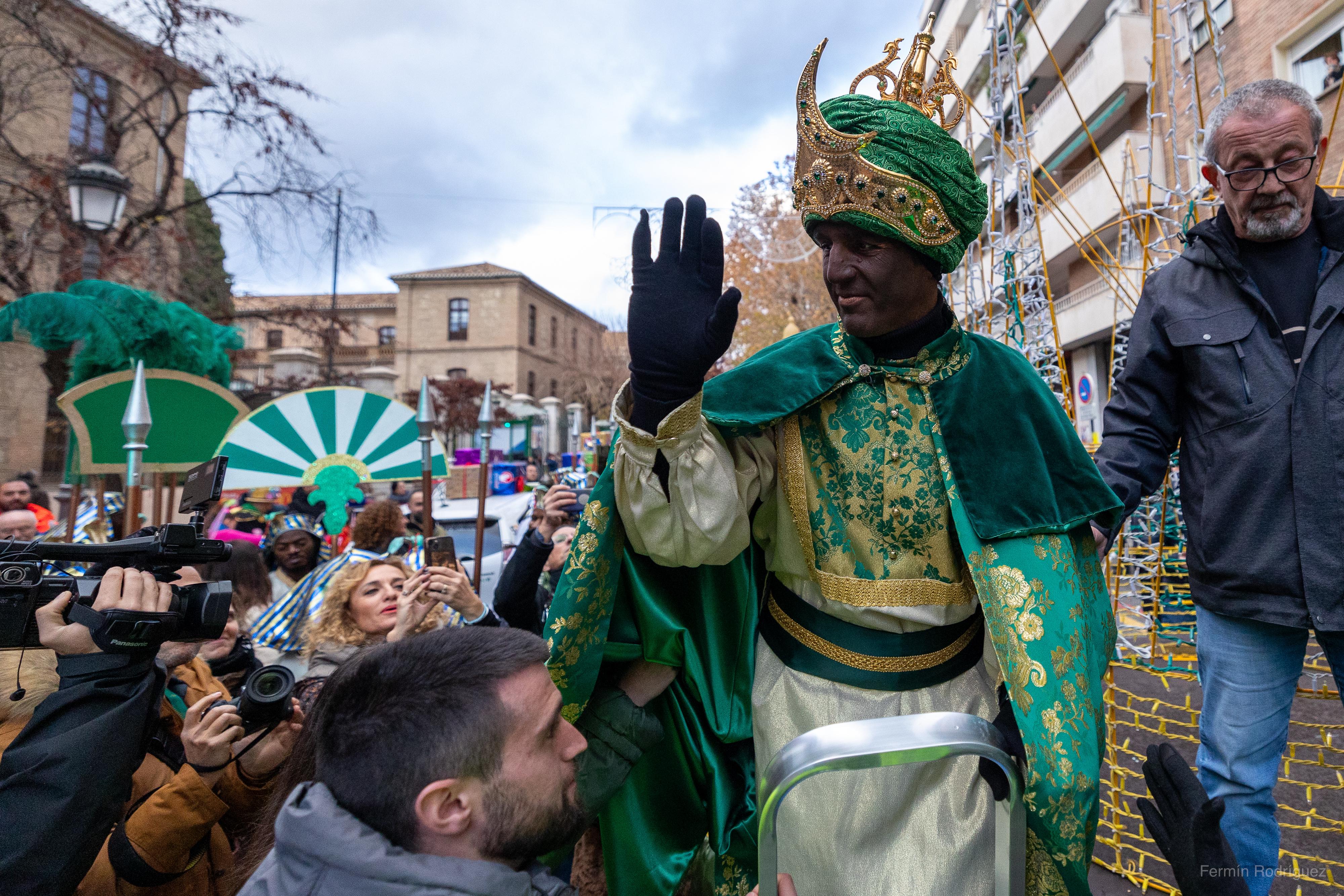 Las imágenes de la ilusión en la Cabalgata de Granada