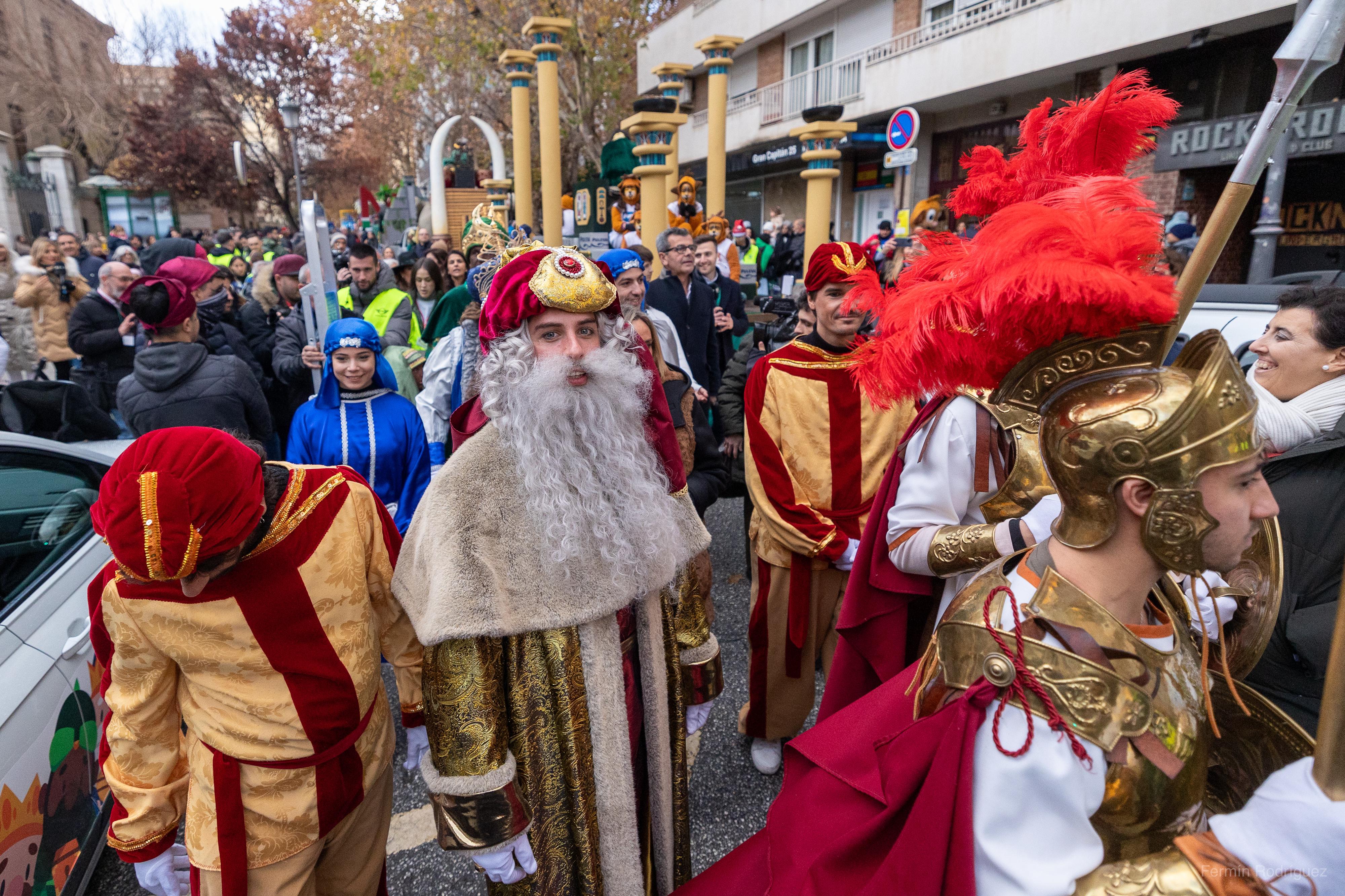 Las imágenes de la ilusión en la Cabalgata de Granada