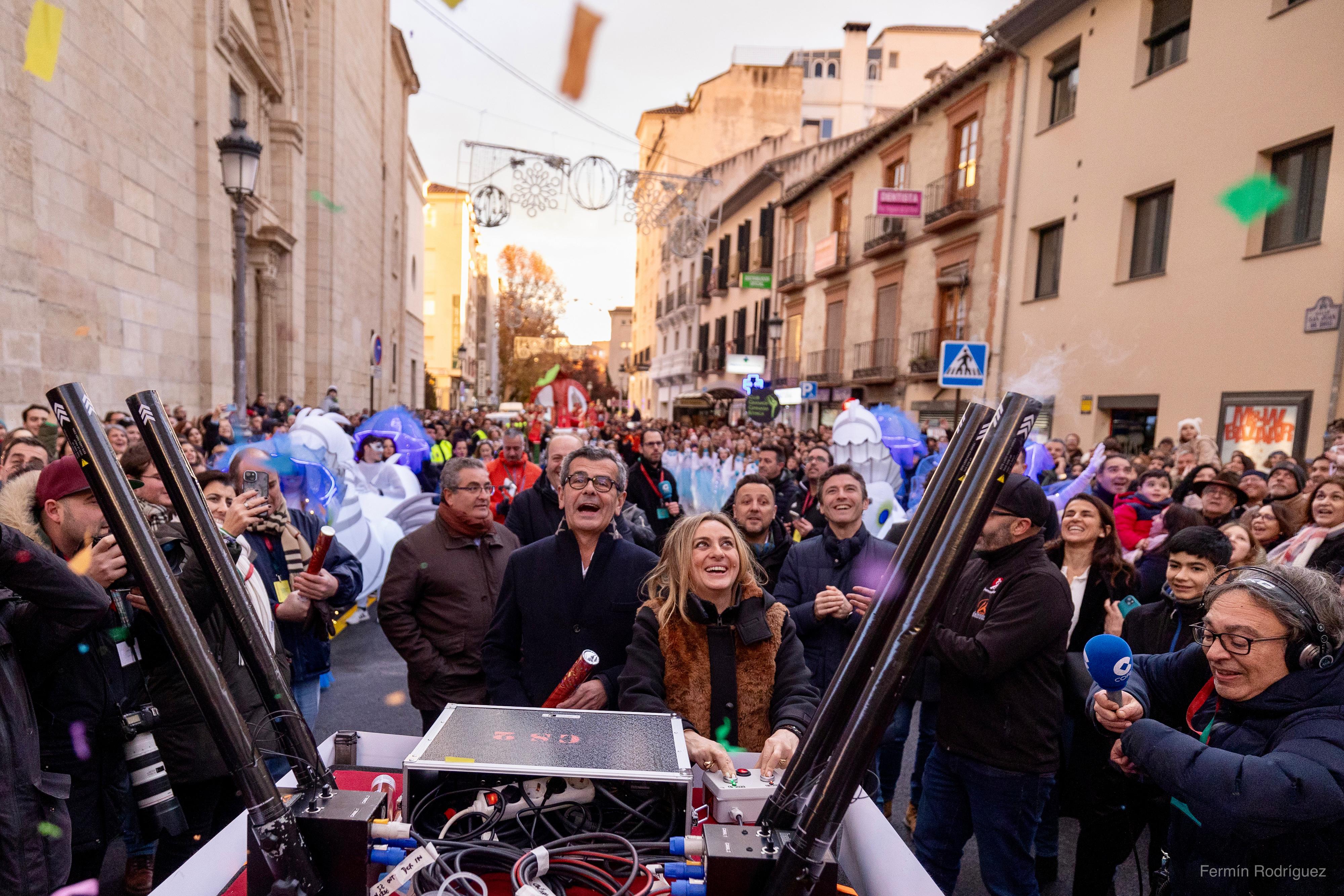 Las imágenes de la ilusión en la Cabalgata de Granada