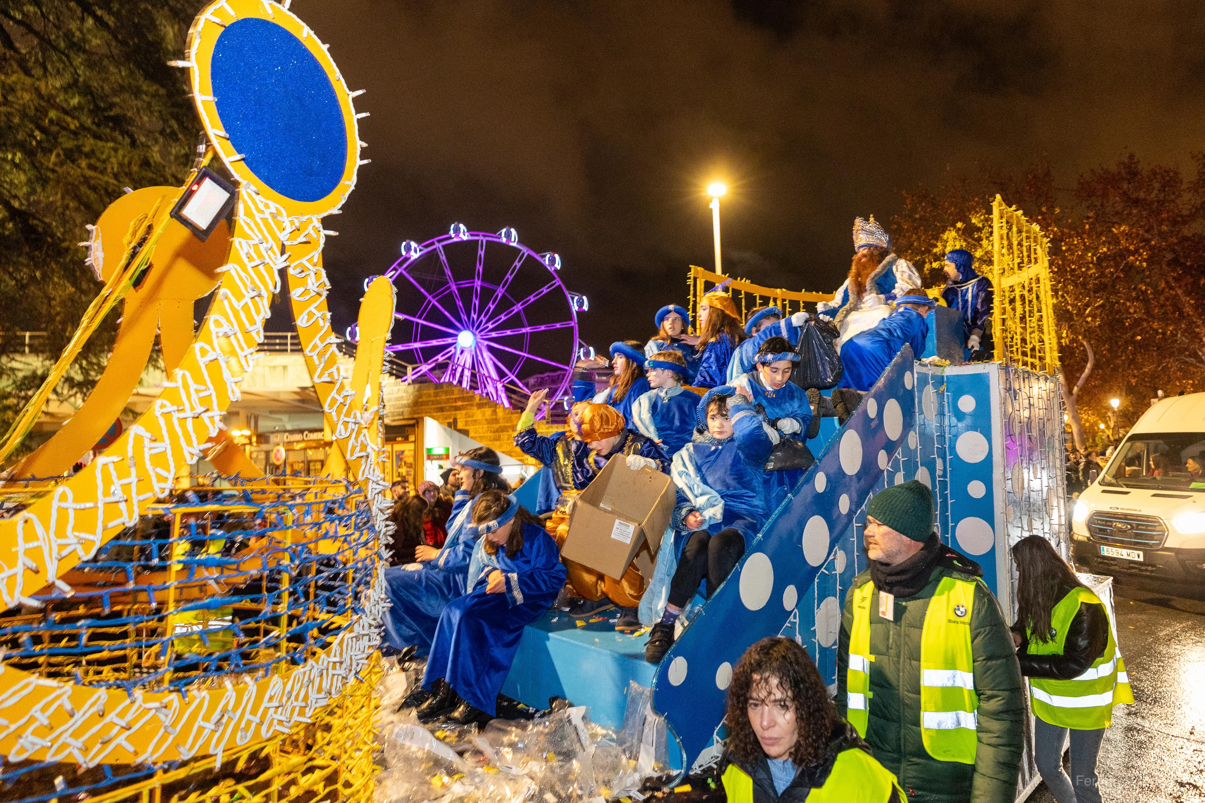 Las imágenes de la ilusión en la Cabalgata de Granada
