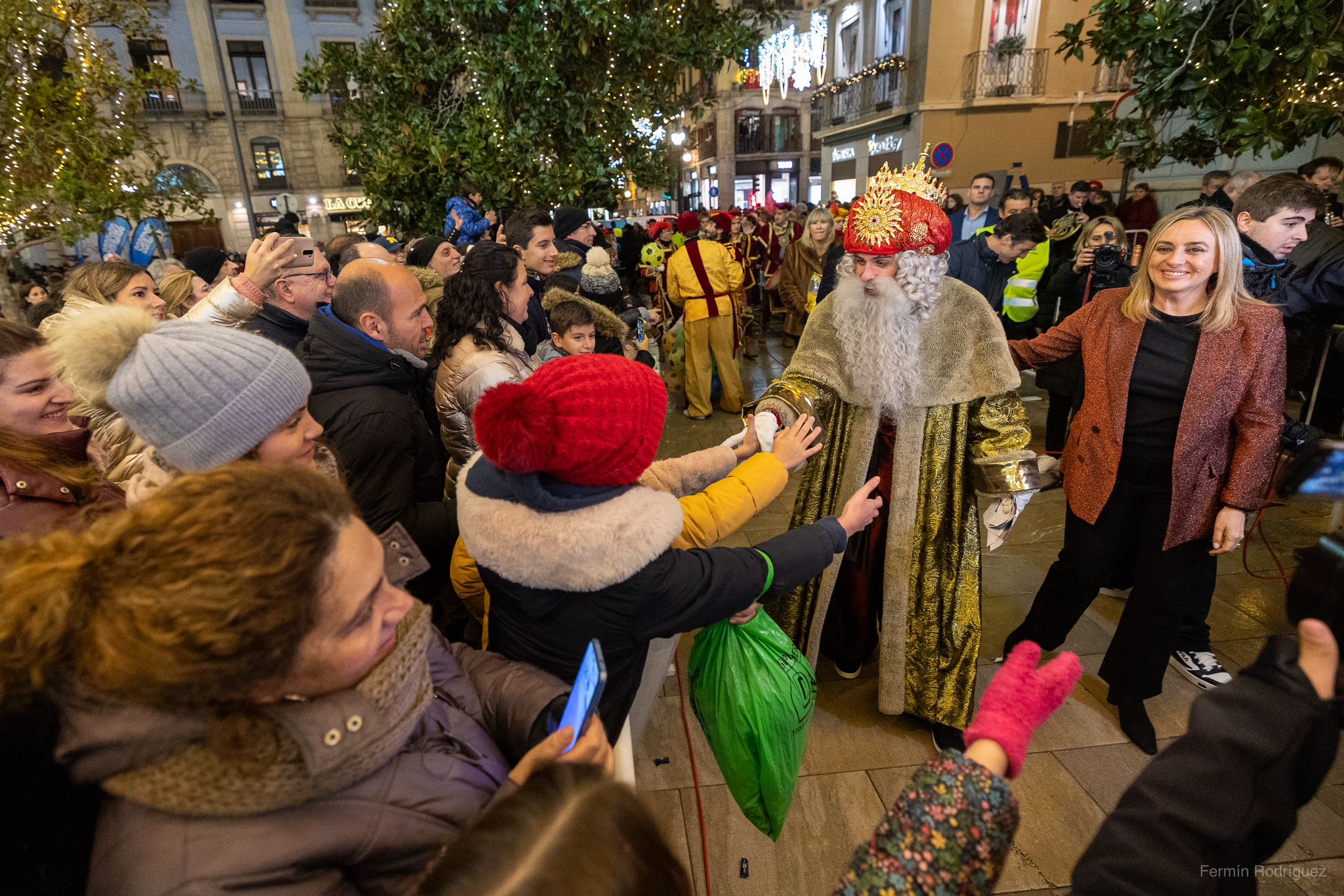 Las imágenes de la ilusión en la Cabalgata de Granada