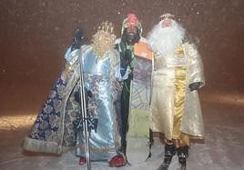 Sus Majestades, en Sierra Nevada.