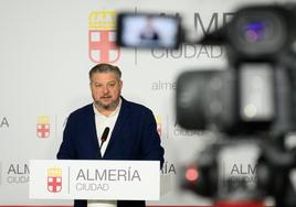 Diego Cruz, concejal de Cultura del Ayuntamiento de Almería.