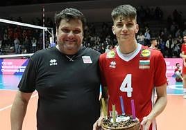 Martin y Erik Stoev, que recala en Unicaja Costa de Almería.