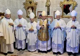 El obispo de Almería inaugura el año jubilar de Caravaca de la Cruz