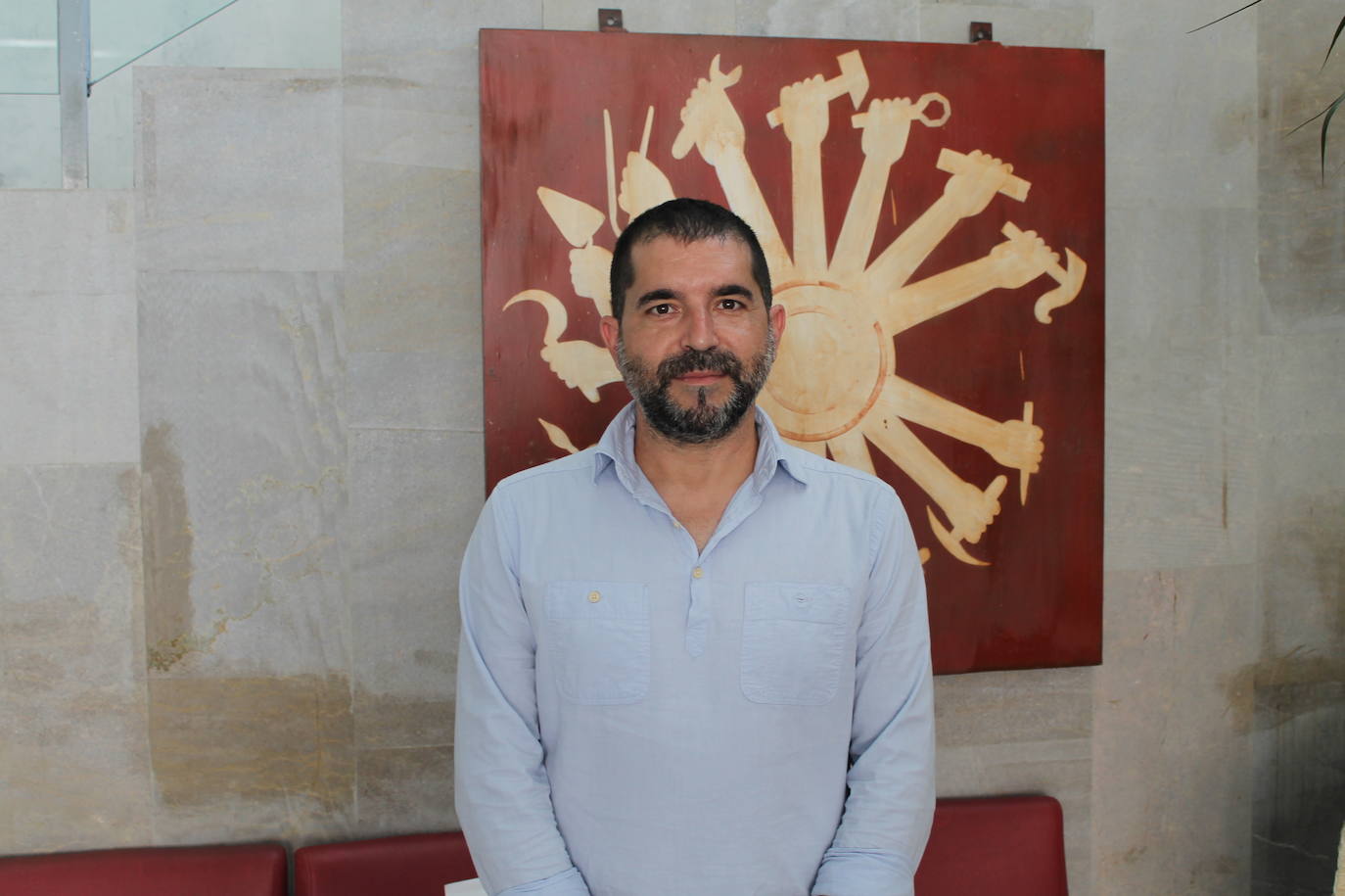 El secretario general de CC OO Granada, Daniel Mesa.