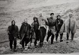 Rescate de los supervivientes de un accidente de avión en Sierra Nevada en 1960.