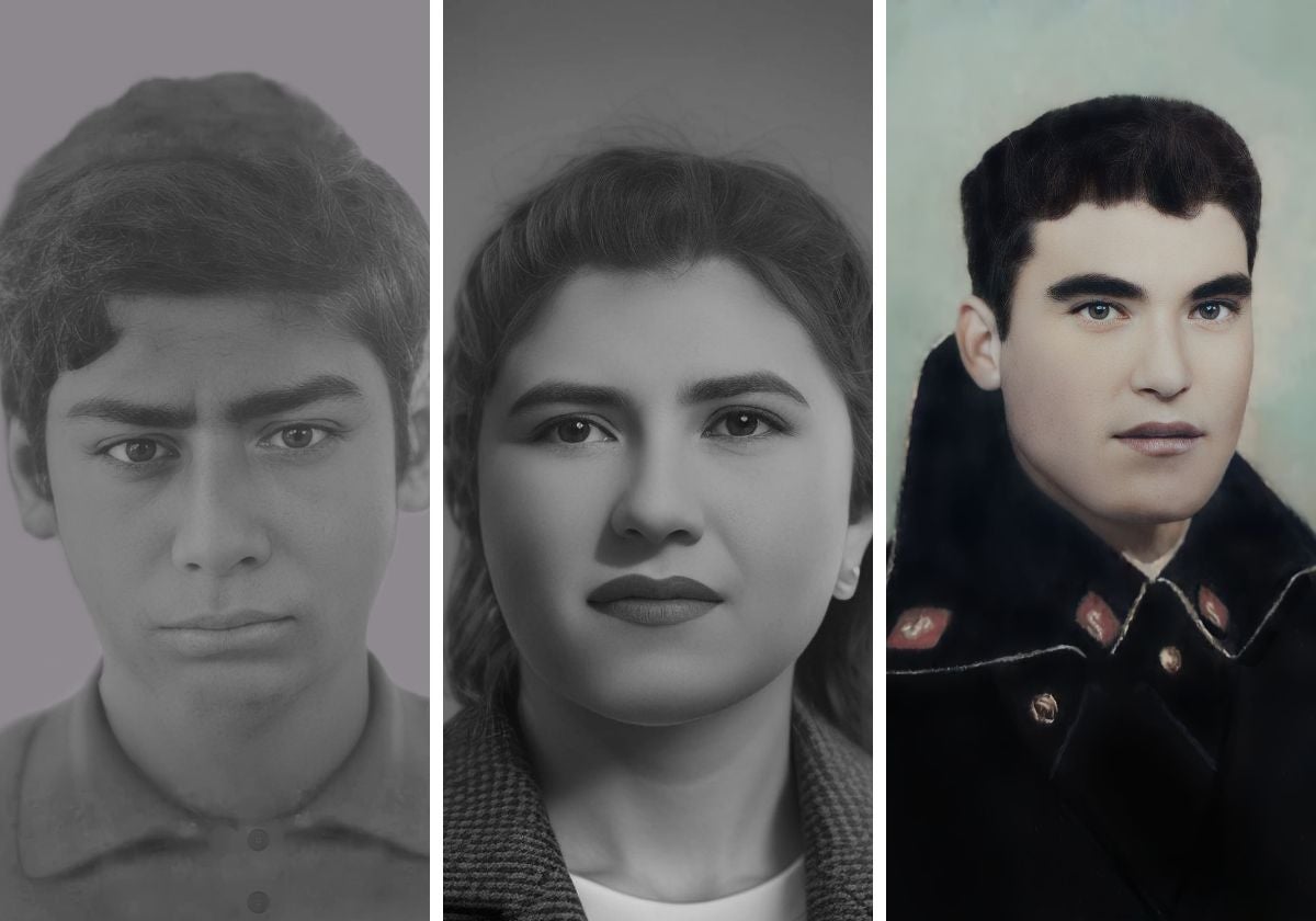 Imagen después - Algunos de los trabajos de la restauradora.