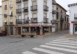 Imagen de la Plaza José León, donde se ha vendido los décimos.