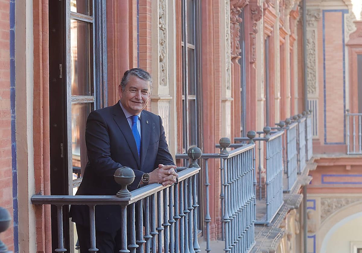 Antonio Sanz, consejero de Presidencia de la Junta de Andalucía.