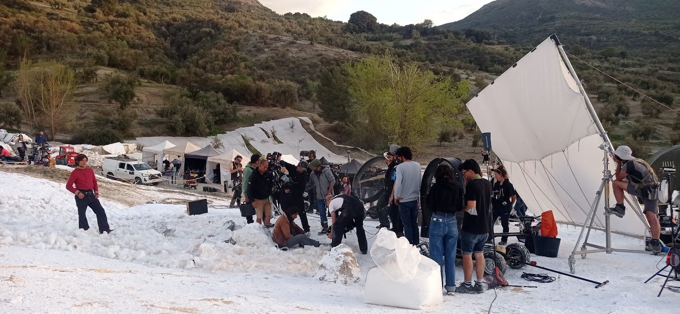 De un mar de olivos a set de rodaje: la transformación de la Argumosa, en imágenes