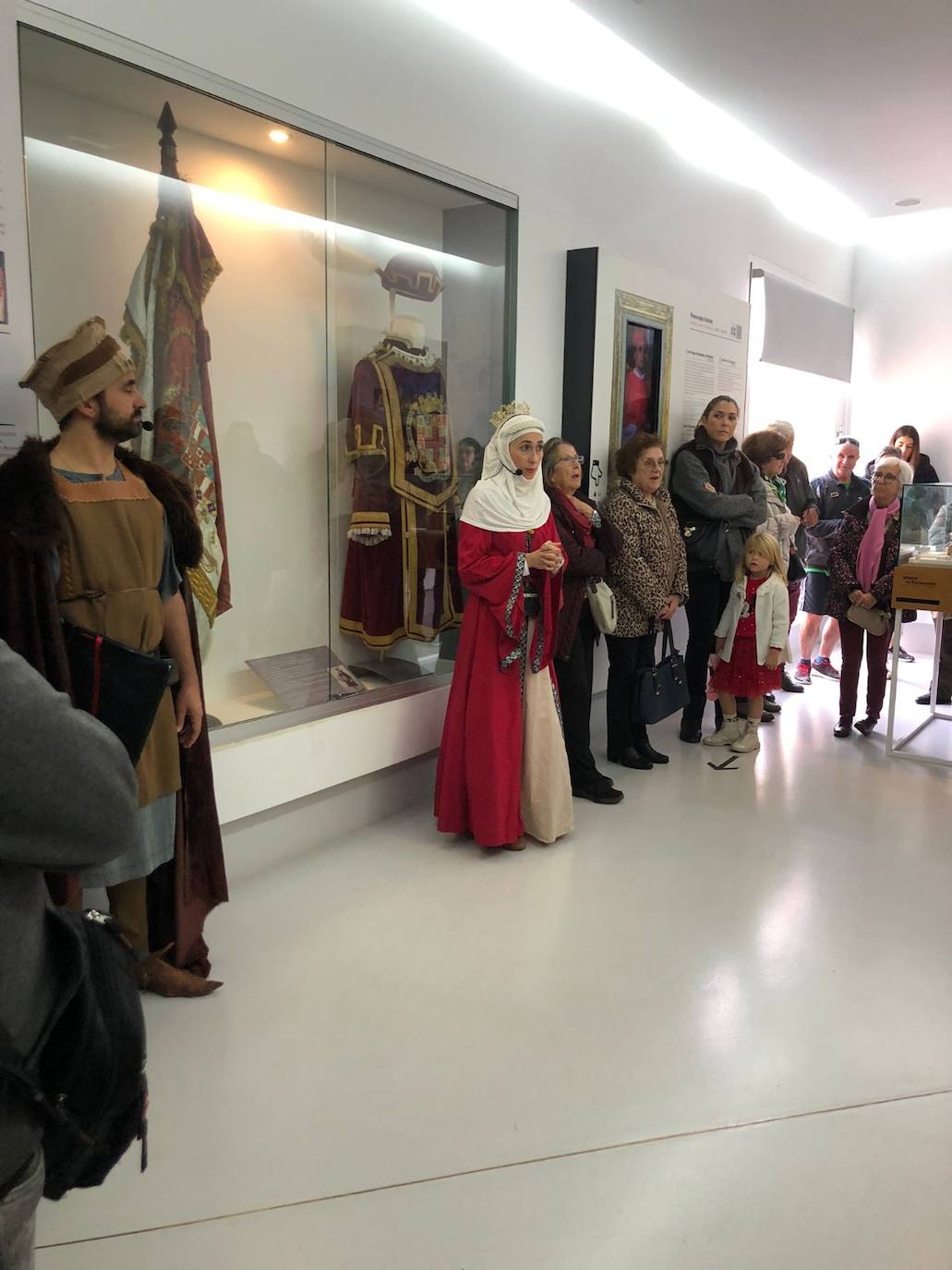 Visita teatralizada al CIP de Almería.