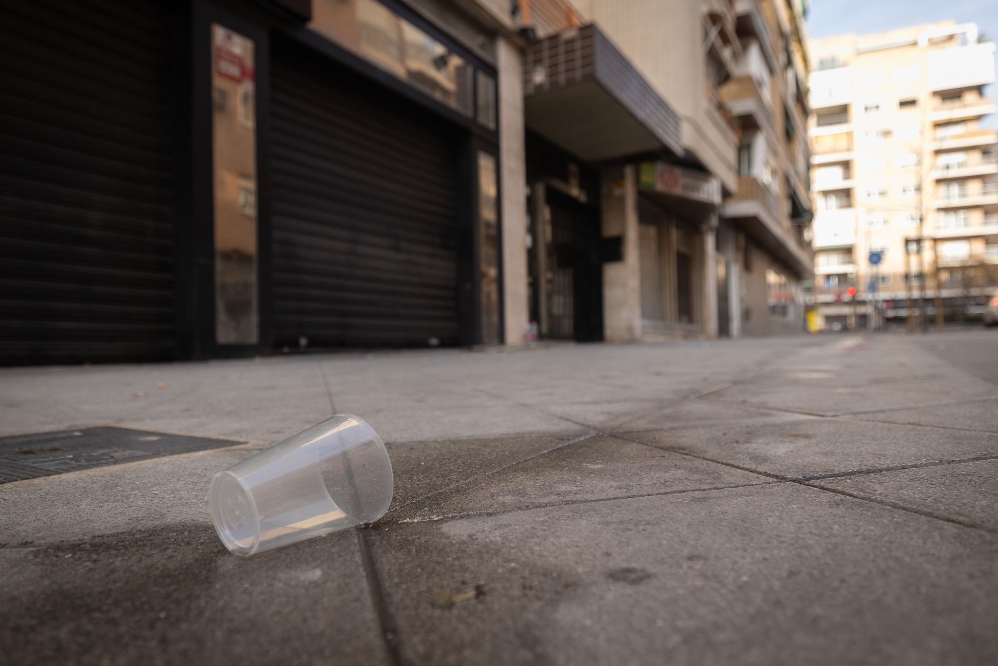 La calle de la capital en la que ocurrió el suceso.
