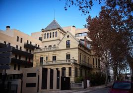 El antiguo hospital de La Salud, sede del futuro Adia Lab.