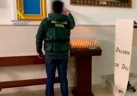 Dos detenidos por robar los donativos de iglesias y capillas de Albox y Macael