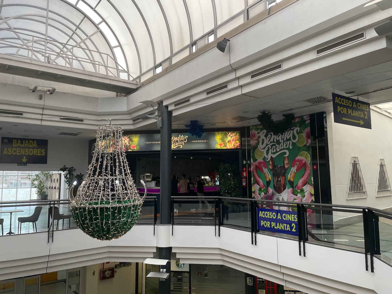 El local de Benditas Garden, en el centro comercial Neptuno.