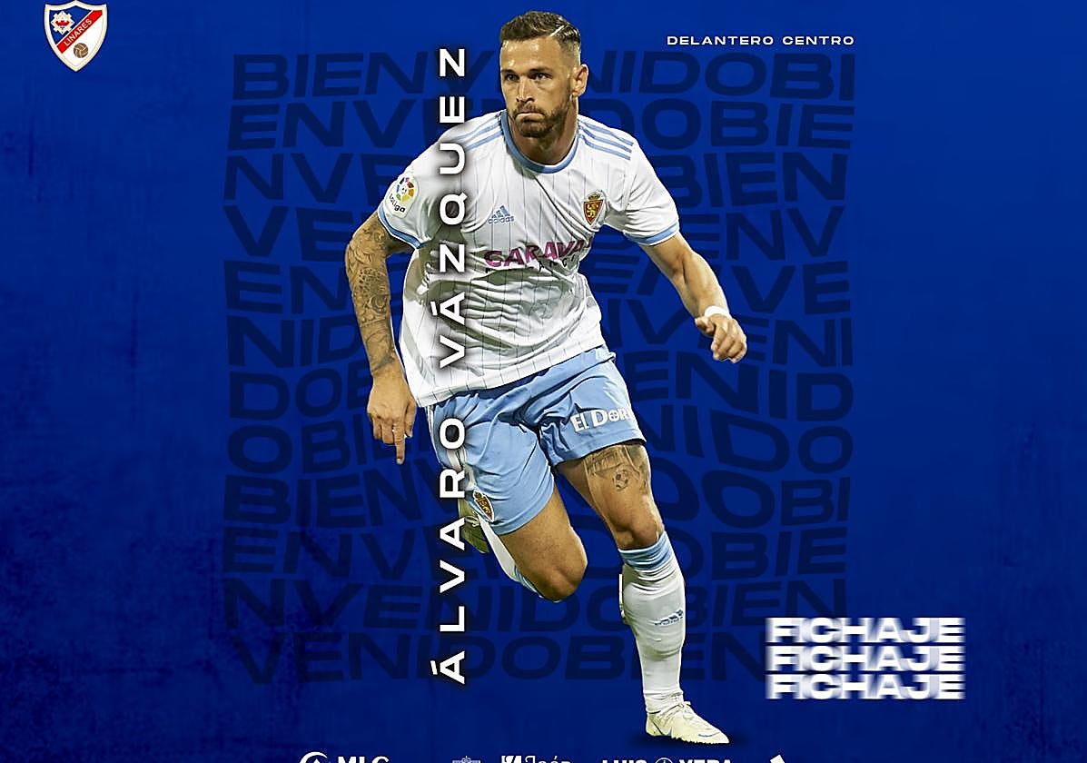 Bombazo del Linares firmando al delantero Álvaro Vázquez
