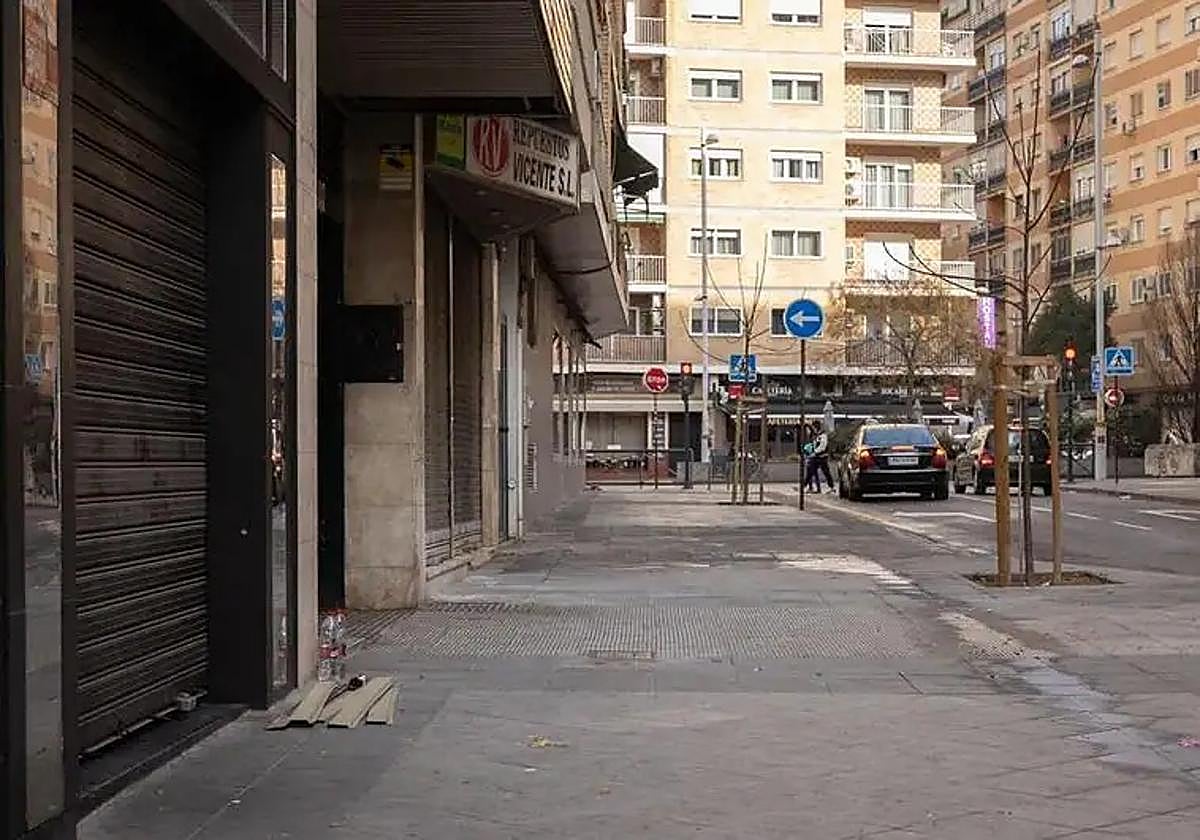 Zona donde se ha producido el tiroteo