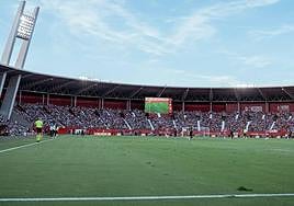 Sólo ante el Real Madrid se registró una entrada superior a los 15.000 espectadores.