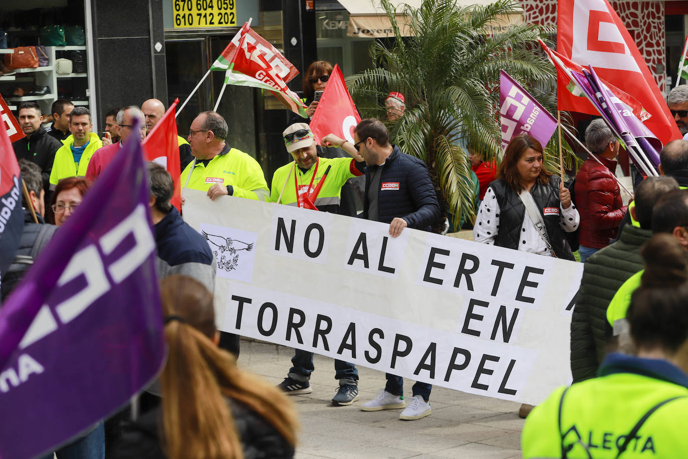 Imagen de archivo de una protesta convocada en 2023.