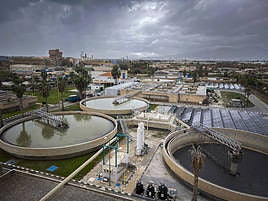 Instalaciones de la depuradora de Motril donde la Junta acometerá obras.