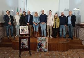 Presentación de la programación del Carnaval de Jaén 2024 en el Salón Mudéjar.