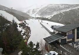 Estación de esquí de Sierra Nevada este viernes.