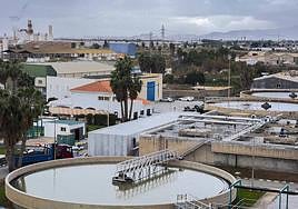 Instalaciones de la EDAR en Motril.
