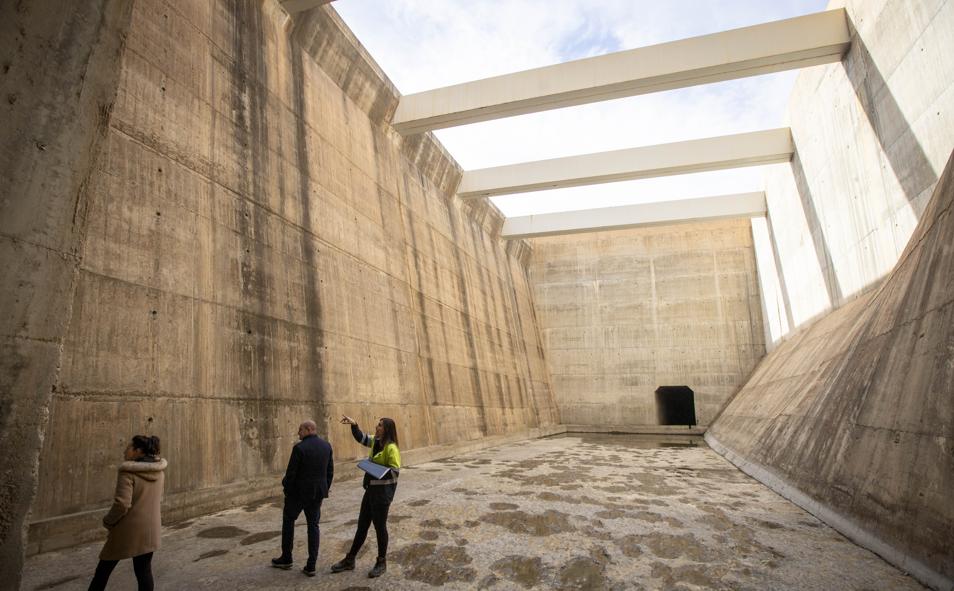 Imagen principal - Lugar en el que se va a instalar la central hidroléctrica.