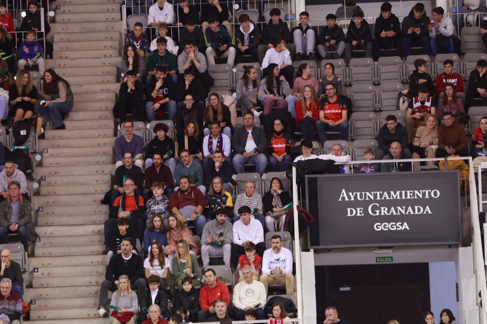 Encuéntrate en las gradas del Palacio durante el Covirán-Barcelona