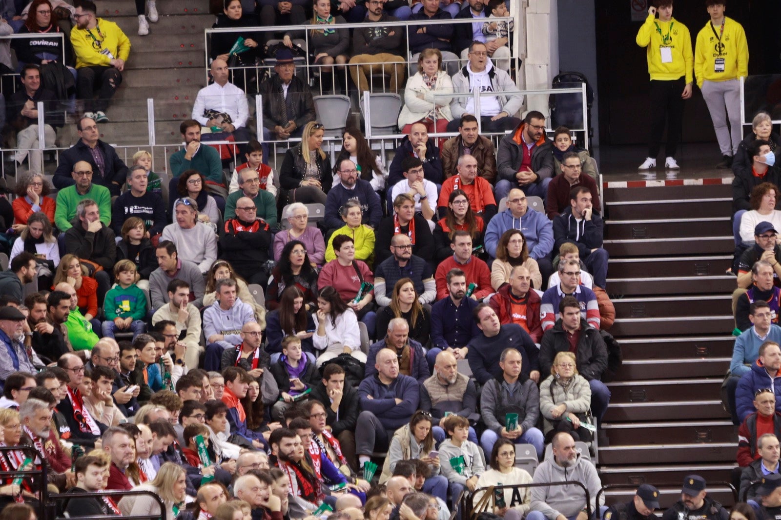 Encuéntrate en las gradas del Palacio durante el Covirán-Barcelona