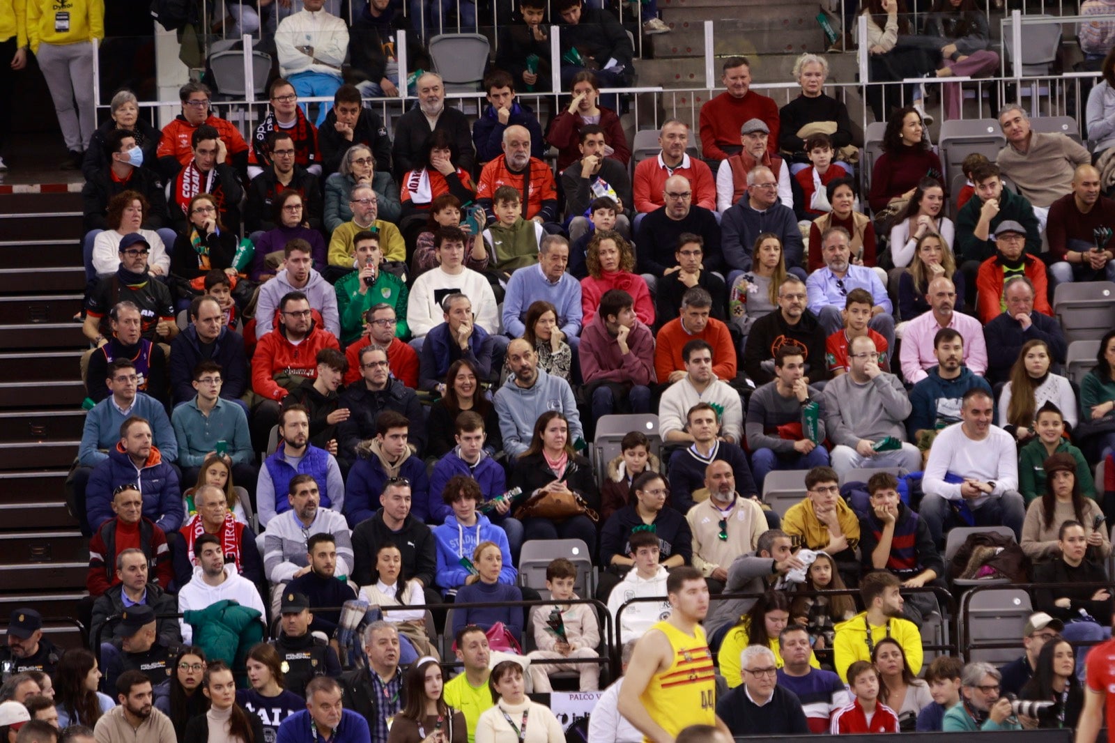 Encuéntrate en las gradas del Palacio durante el Covirán-Barcelona