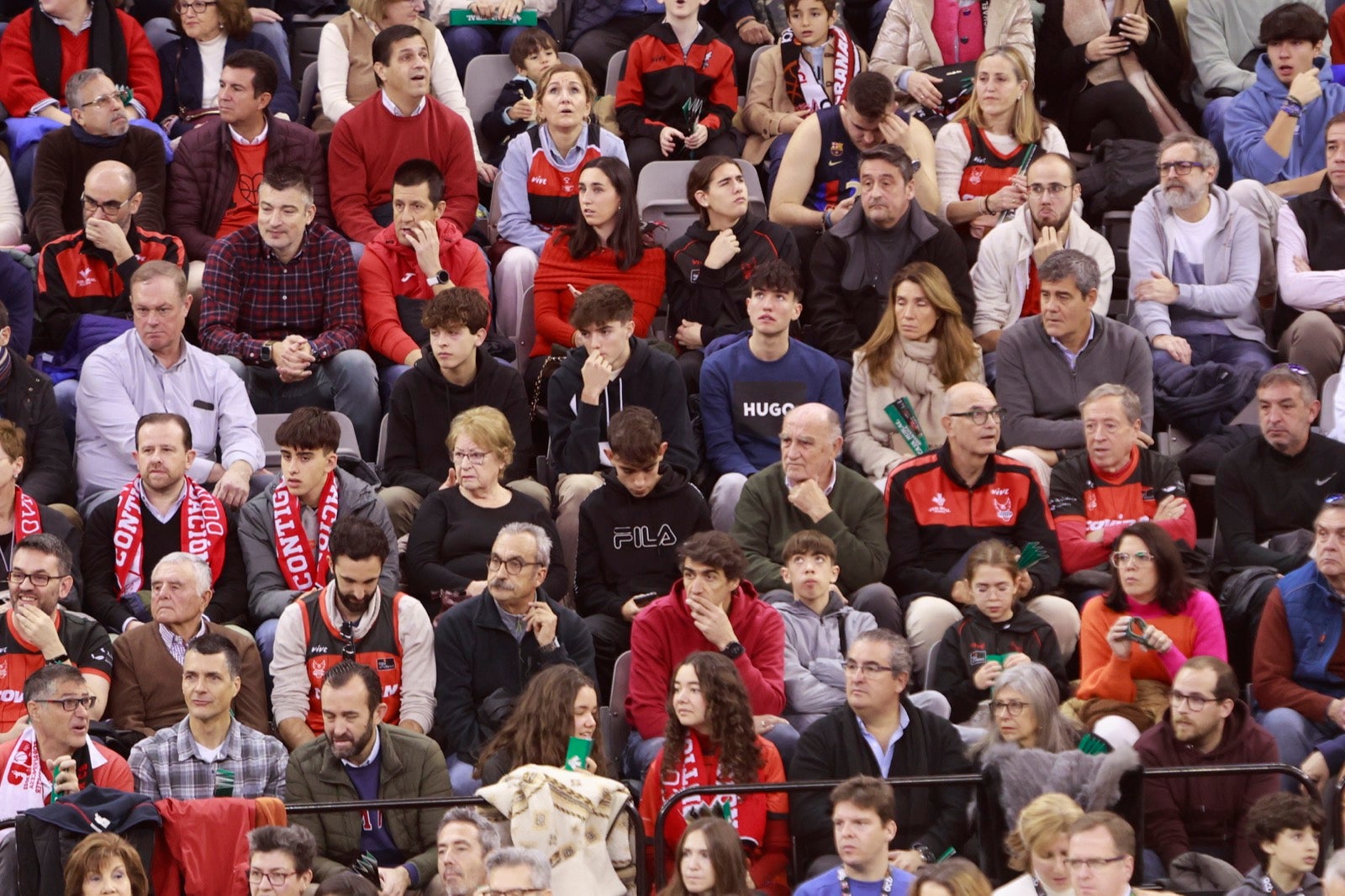Encuéntrate en las gradas del Palacio durante el Covirán-Barcelona