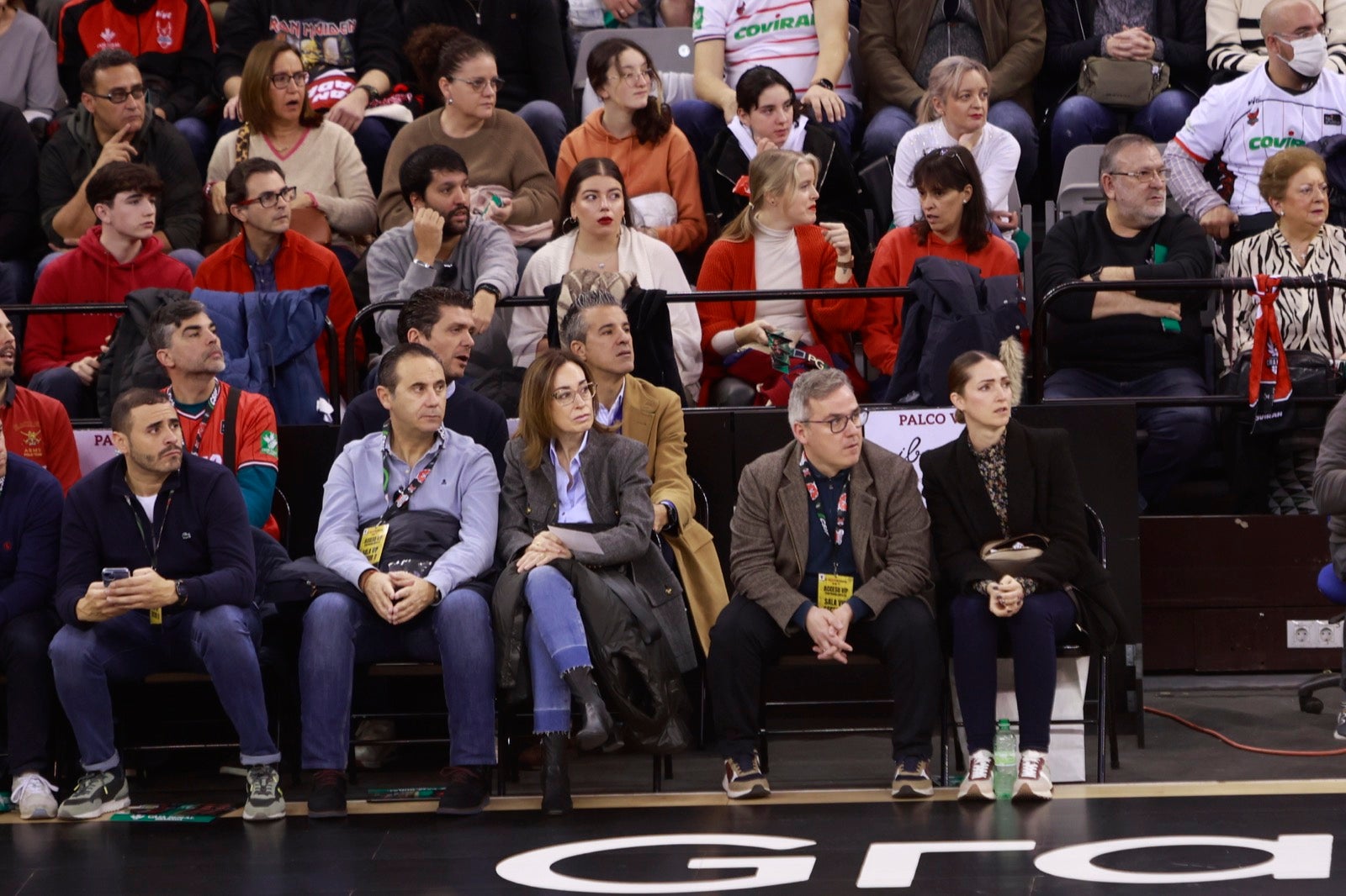 Encuéntrate en las gradas del Palacio durante el Covirán-Barcelona