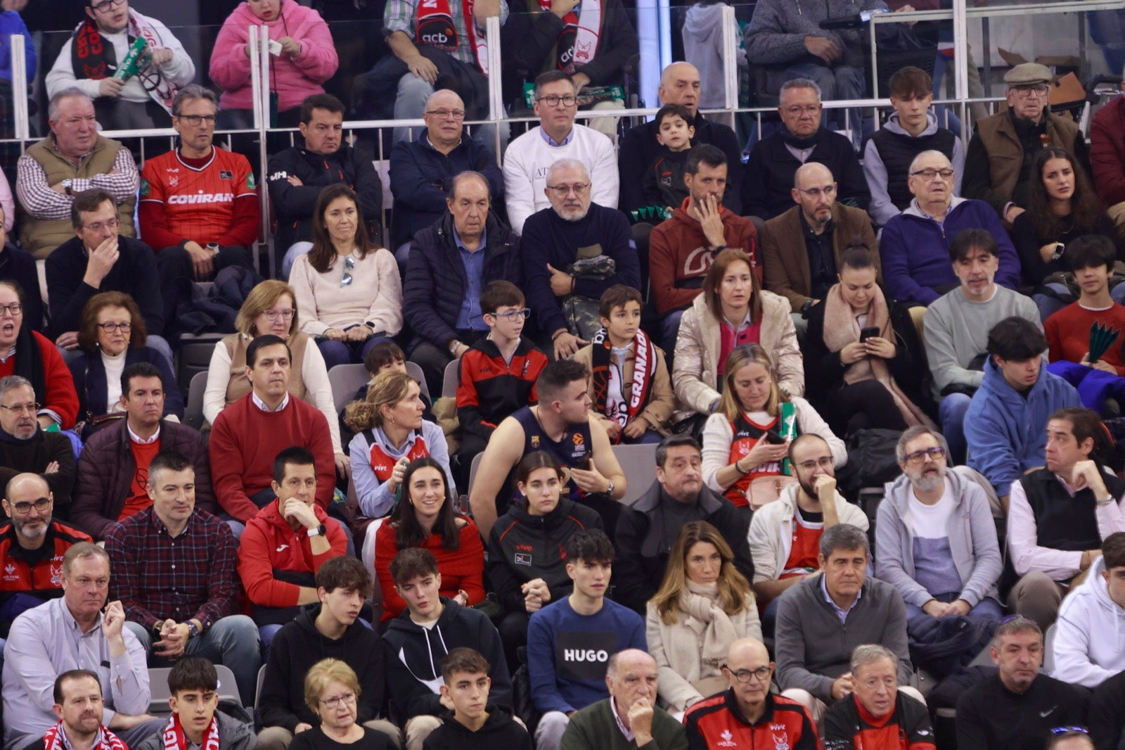 Encuéntrate en las gradas del Palacio durante el Covirán-Barcelona