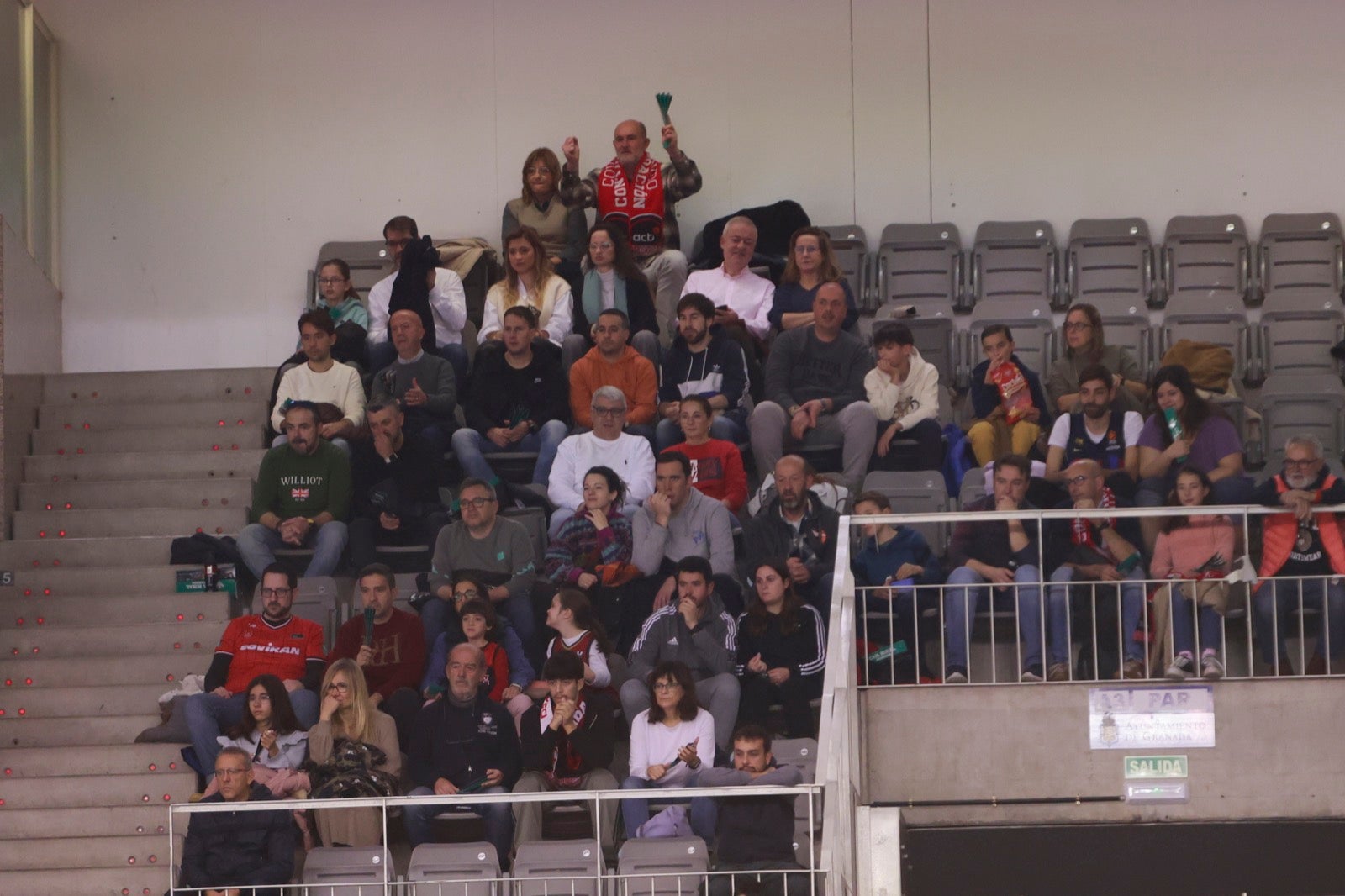 Encuéntrate en las gradas del Palacio durante el Covirán-Barcelona