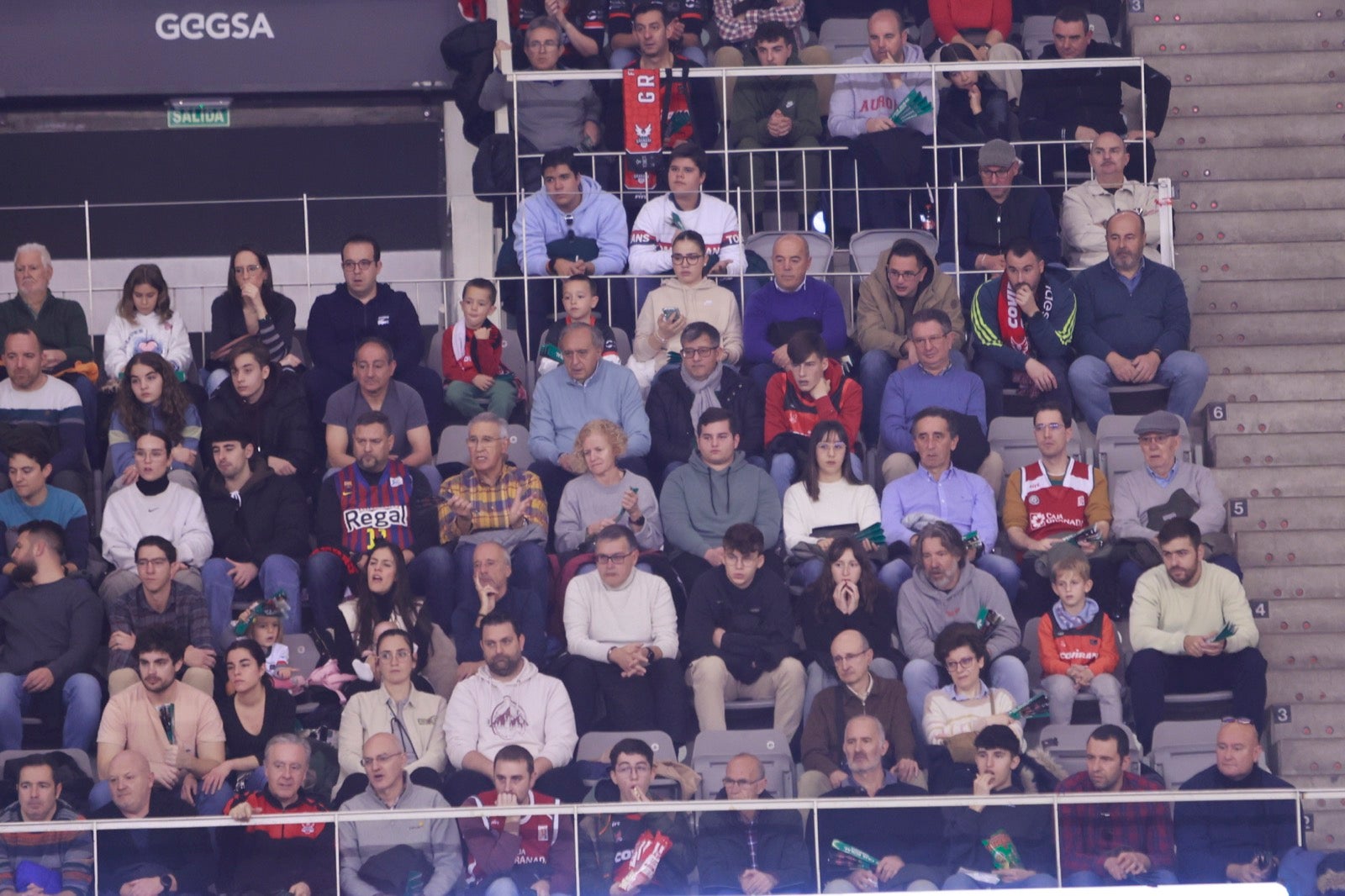 Encuéntrate en las gradas del Palacio durante el Covirán-Barcelona
