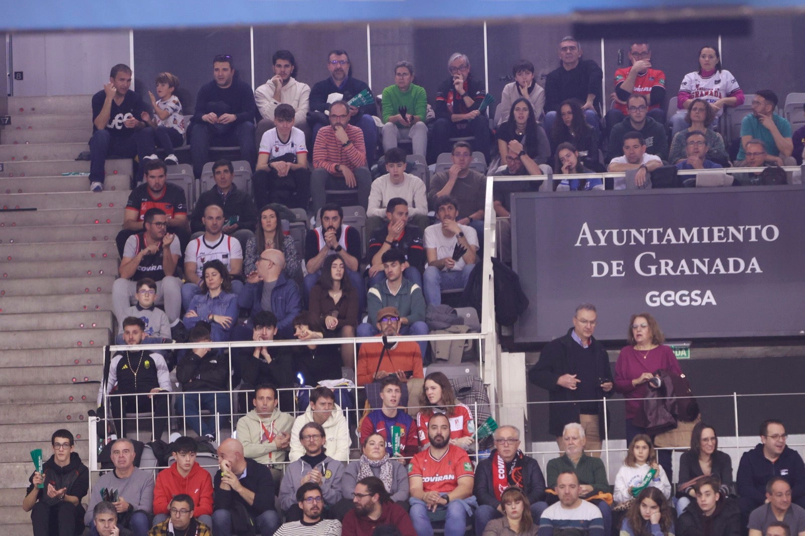 Encuéntrate en las gradas del Palacio durante el Covirán-Barcelona