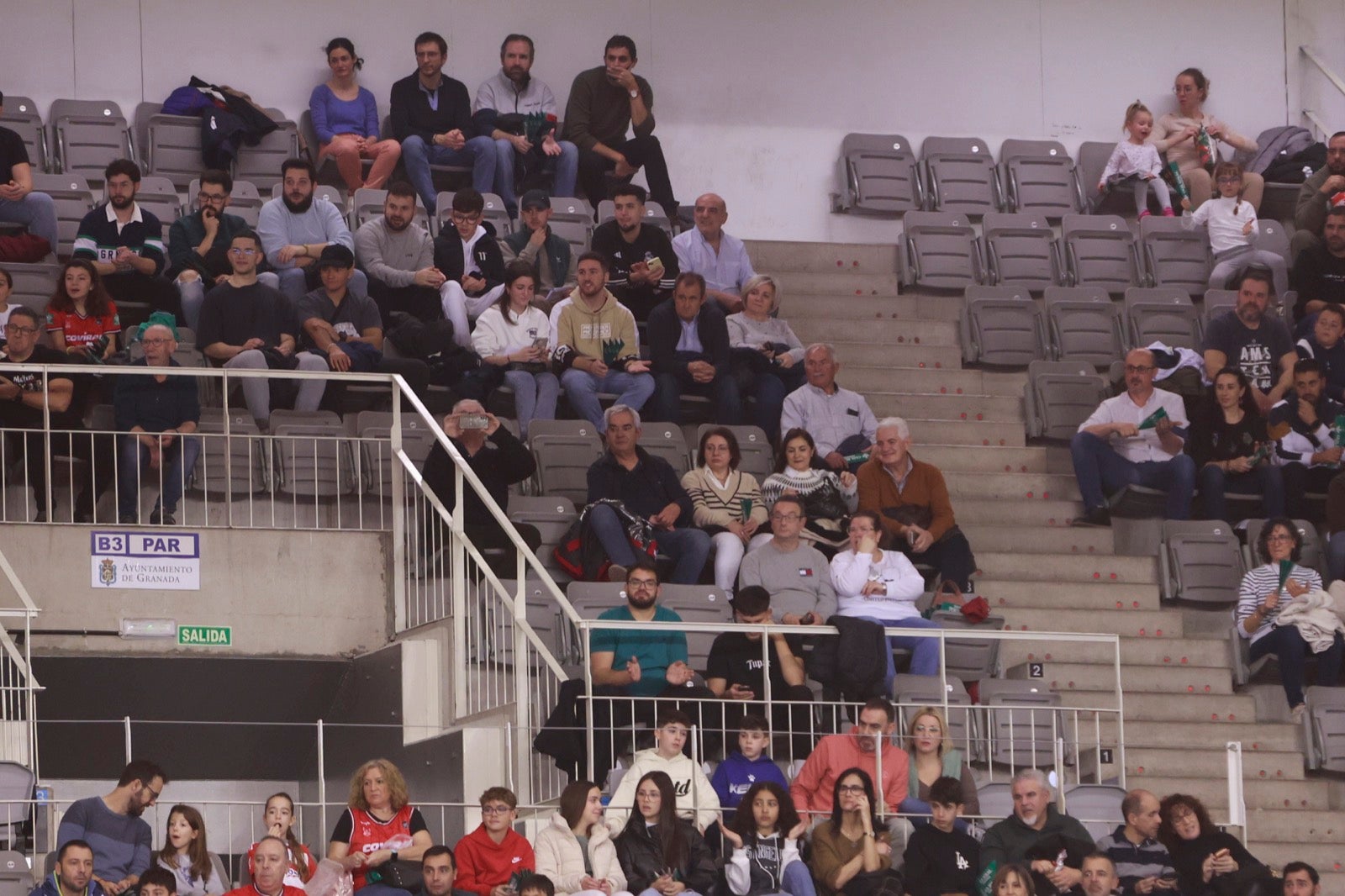 Encuéntrate en las gradas del Palacio durante el Covirán-Barcelona