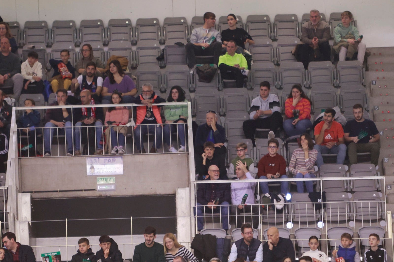 Encuéntrate en las gradas del Palacio durante el Covirán-Barcelona