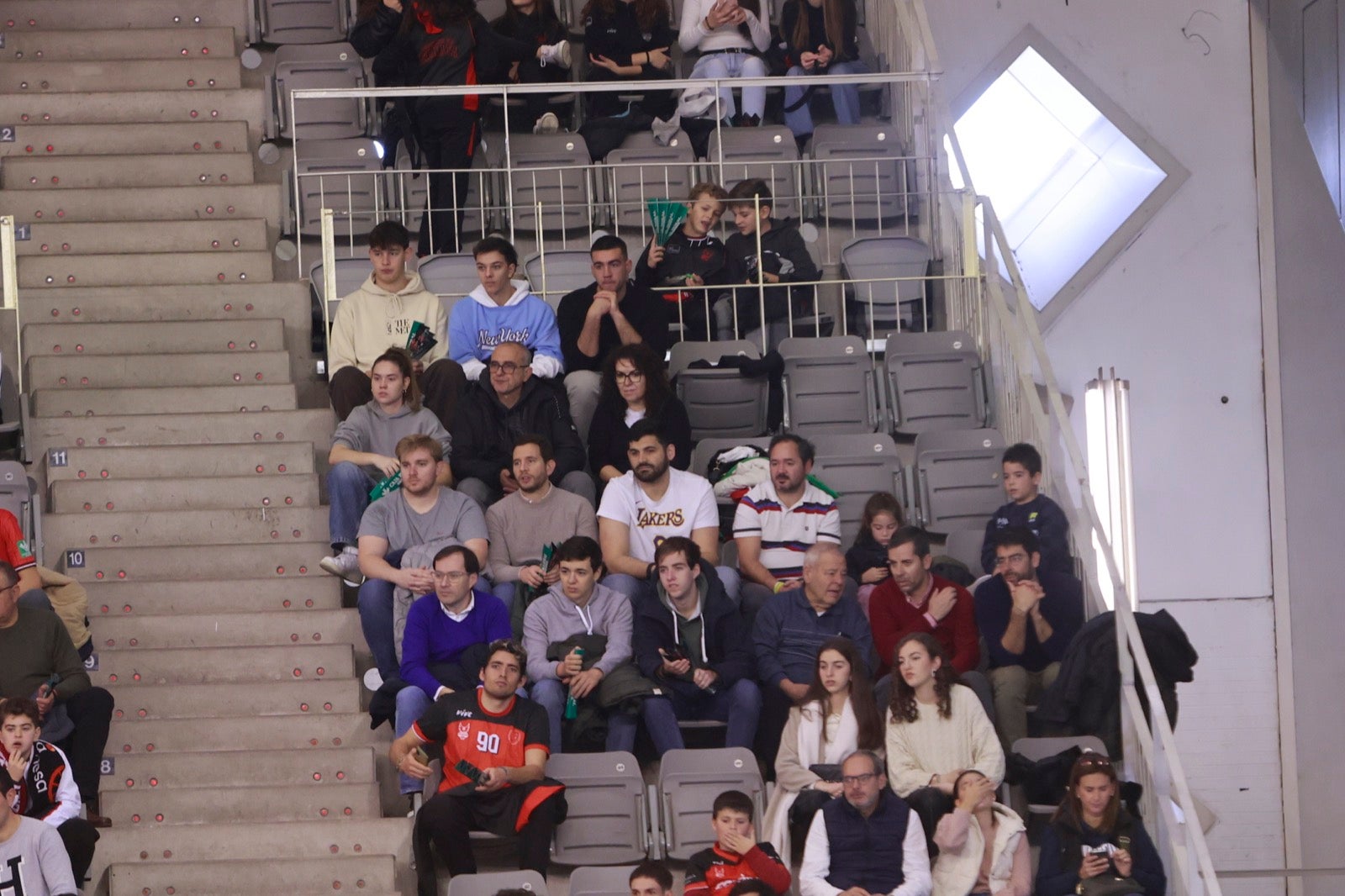 Encuéntrate en las gradas del Palacio durante el Covirán-Barcelona