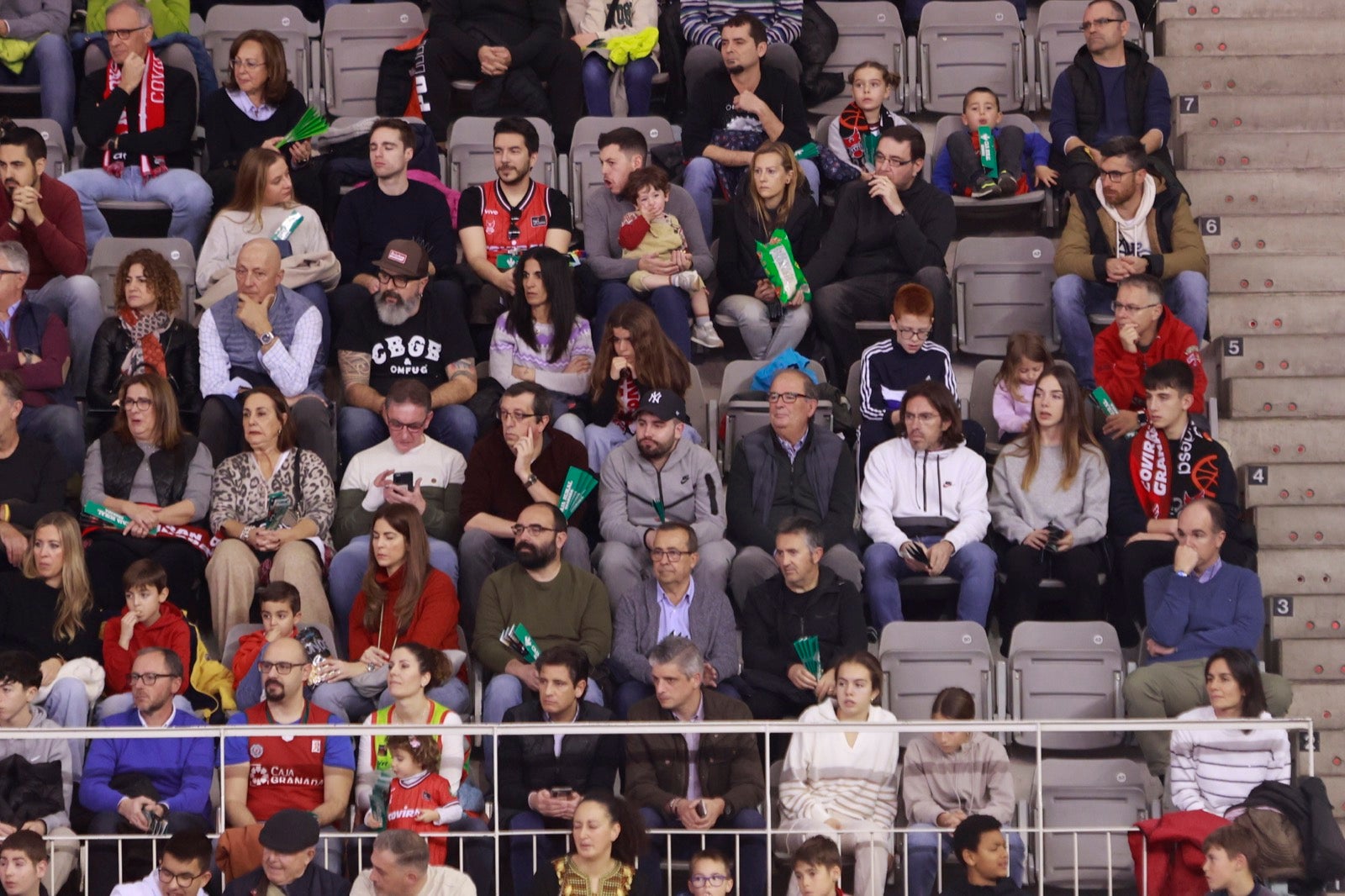 Encuéntrate en las gradas del Palacio durante el Covirán-Barcelona