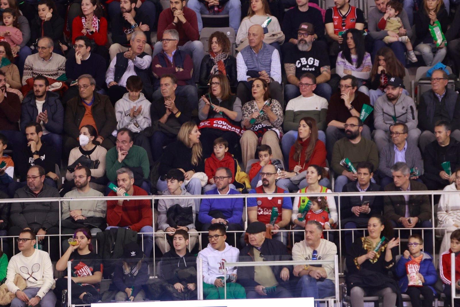 Encuéntrate en las gradas del Palacio durante el Covirán-Barcelona