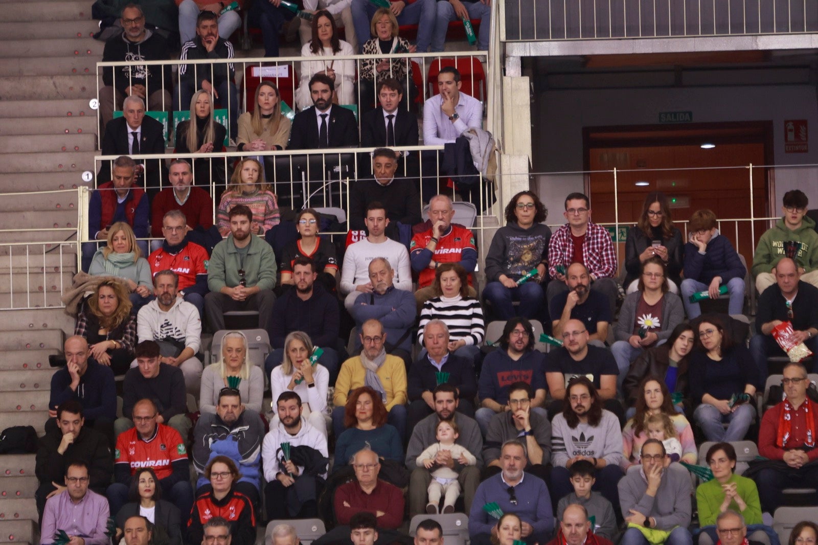Encuéntrate en las gradas del Palacio durante el Covirán-Barcelona