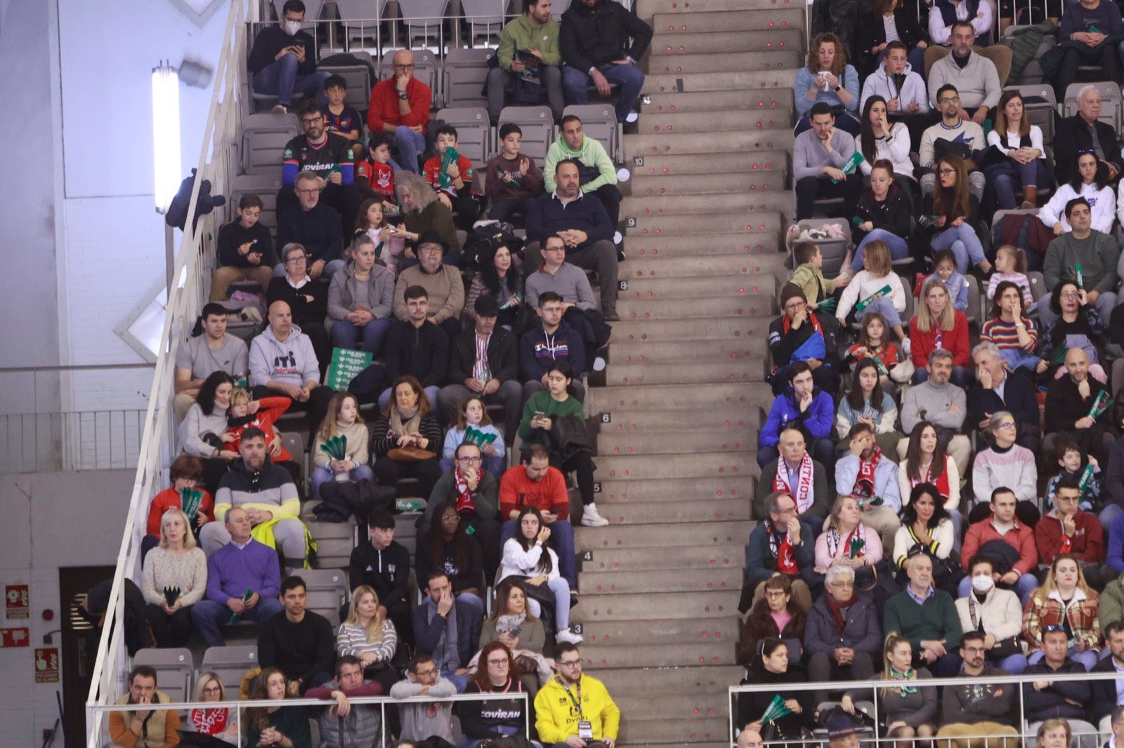 Encuéntrate en las gradas del Palacio durante el Covirán-Barcelona